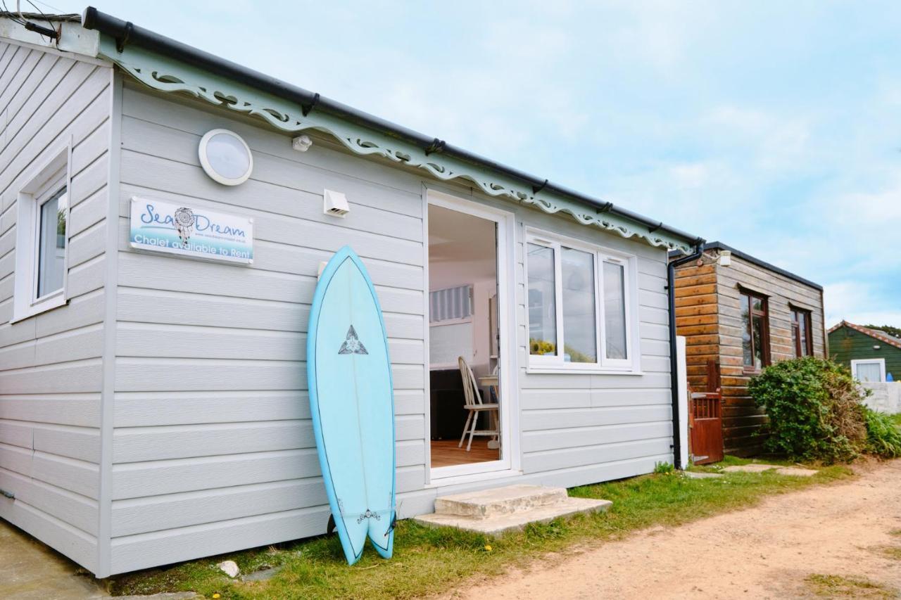 Gwithian, Sea Dream Beach Chalet Ngoại thất bức ảnh